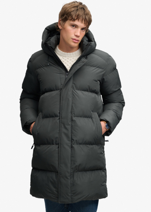 SuperDry tepitud talvemantel Sports Mid