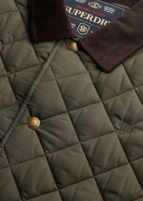 SuperDry tepitud kevad-sügisjope Quilted Estate