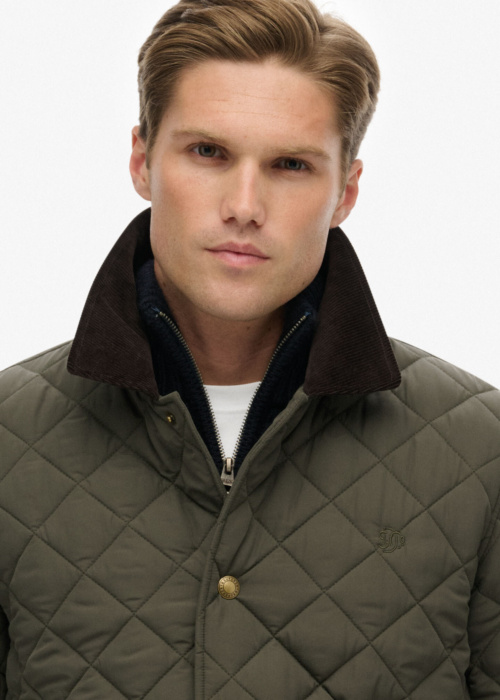 SuperDry tepitud kevad-sügisjope Quilted Estate