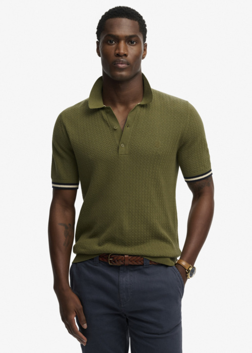 SuperDry polosärk Knitted