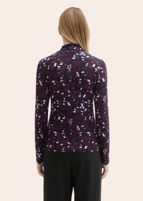 Блуза с высоким воротником Tom Tailor