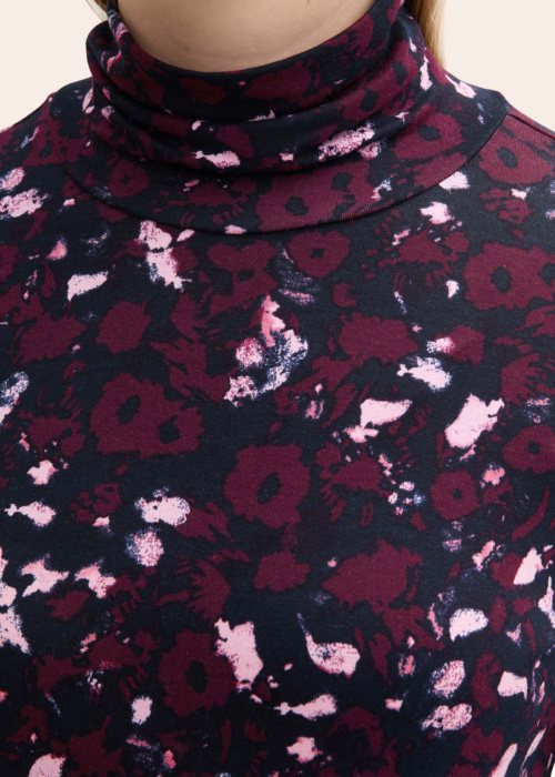 Блуза с высоким воротником Tom Tailor