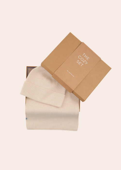 Комплект зимней шапки и шарфа в подарочной коробке Tom Tailor