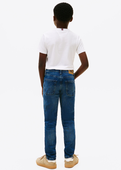 Tommy Hilfiger teksapüksid Straight Dark Jeans