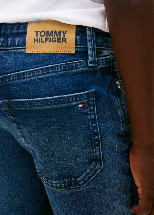 Tommy Hilfiger teksapüksid Straight Dark Jeans