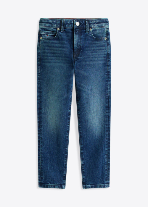 Tommy Hilfiger teksapüksid Straight Dark Jeans