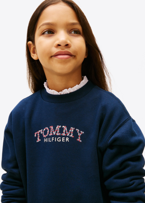 Tommy Hilfiger pusakleit Tommy Puff Flower Hwk Dress Ls