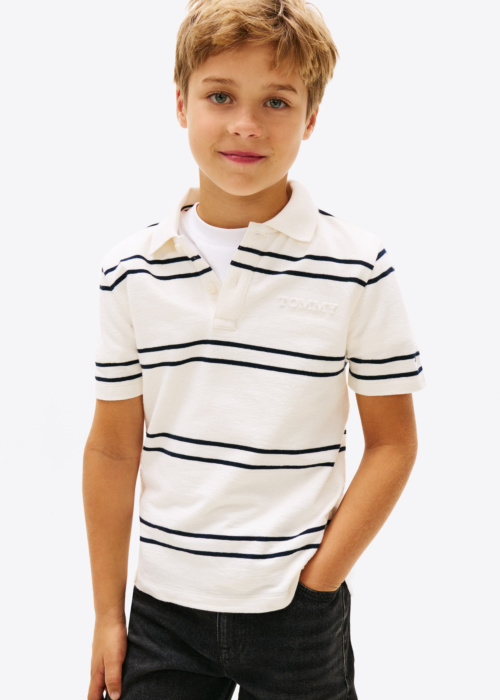 Tommy Hilfiger T-särk Embossed Graphic polo Ss