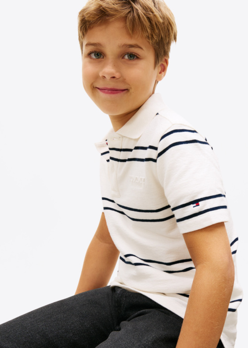 Tommy Hilfiger T-särk Embossed Graphic polo Ss