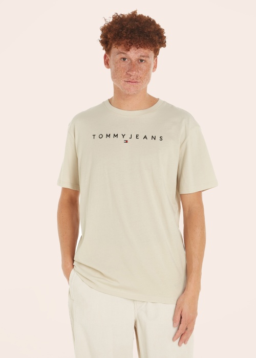 Футболка Linear логотип Tommy Jeans