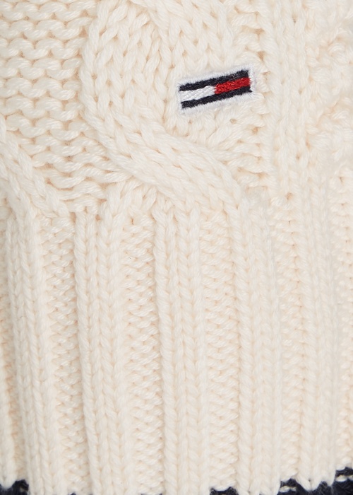Свитер Bubble Cable Flag Crew Tommy Jeans
