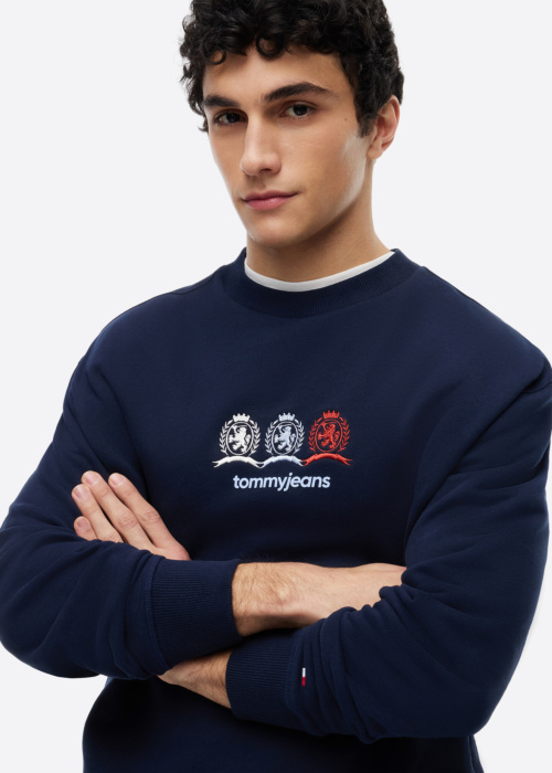 Tommy Jeans pusa Rlx Multi Crests Cneck