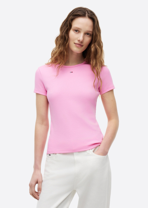 Футболка Slim Essential Rib Tommy Jeans