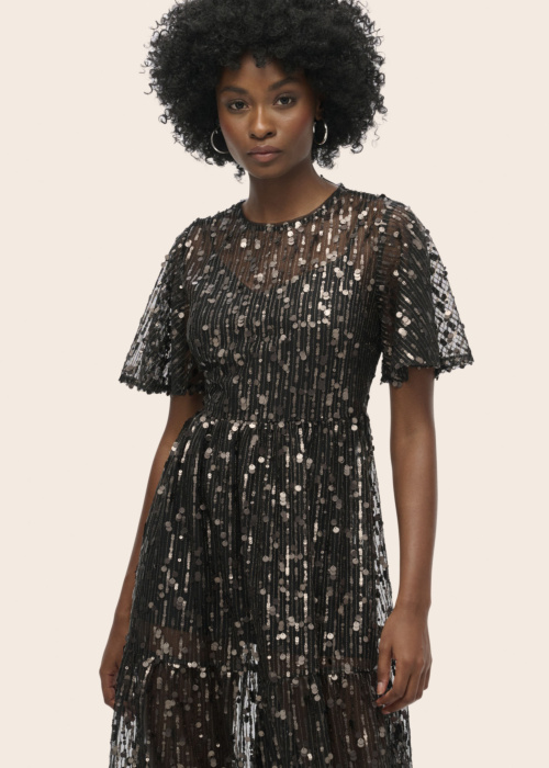 Праздничное платье Volume Tiered Mesh SuperDry