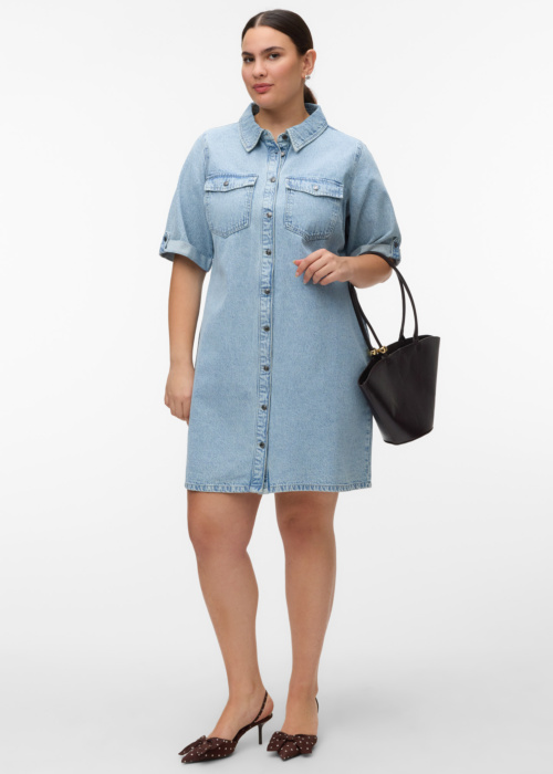 Джинсовое платье Jennie Vero Moda Curve