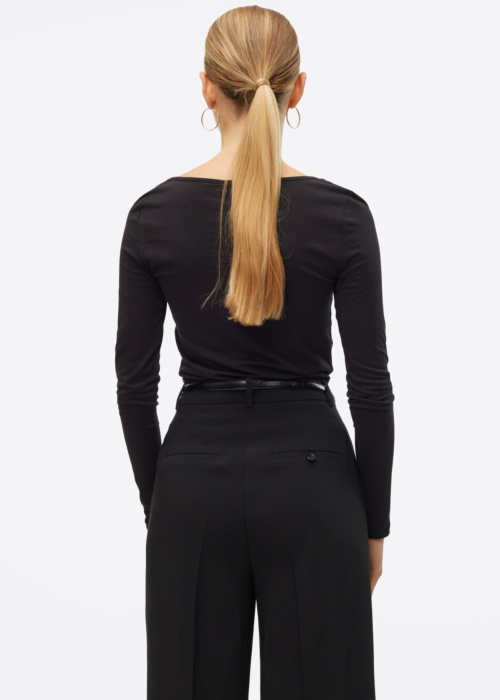 Vero Moda pikkade varrukatega T-särk Maxi