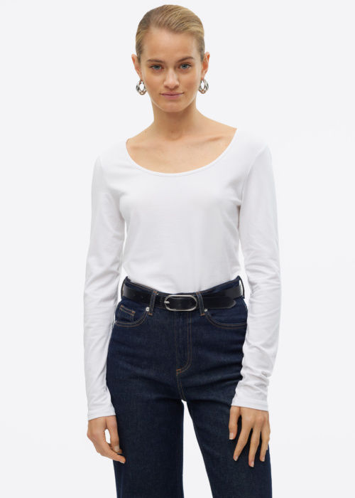 Vero Moda pikkade varrukatega T-särk Maxi