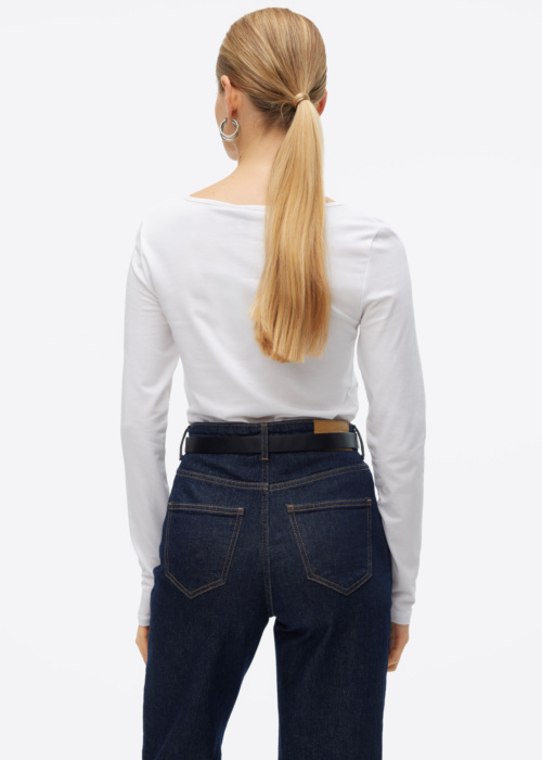 Vero Moda pikkade varrukatega T-särk Maxi