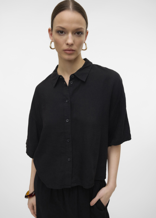 Vero Moda pluus Linn 2/4 Short Shirt Wvn