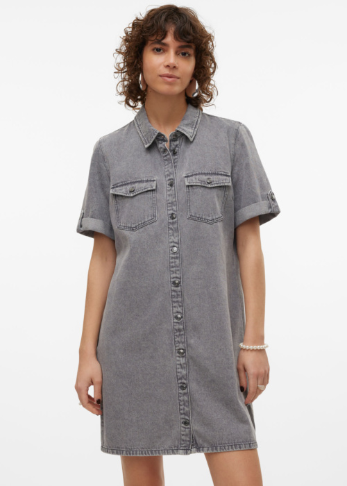 Vero Moda teksakleit Jennie Ss Short Denim Dress Ga
