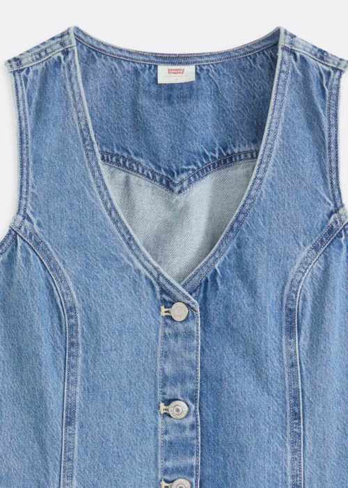 Джинсовое платье Vianna Жилет Levi's