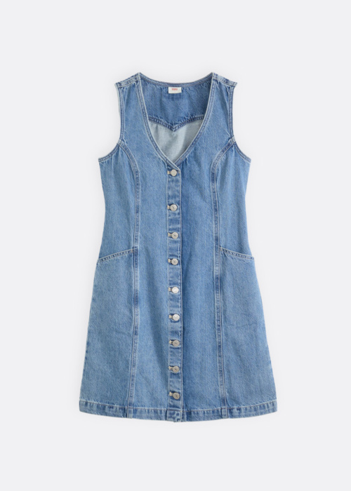 Джинсовое платье Vianna Жилет Levi's