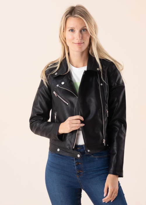 Куртка из искусственной кожи Rollo Noisy May