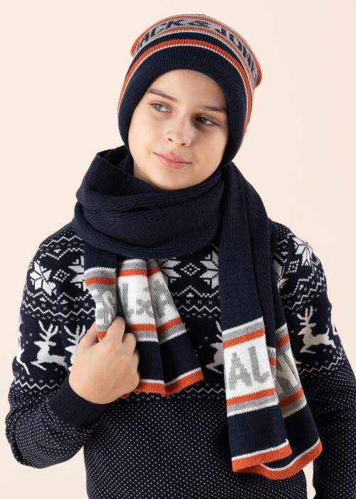 Jack & Jones talvemütsi ja salli komplekt