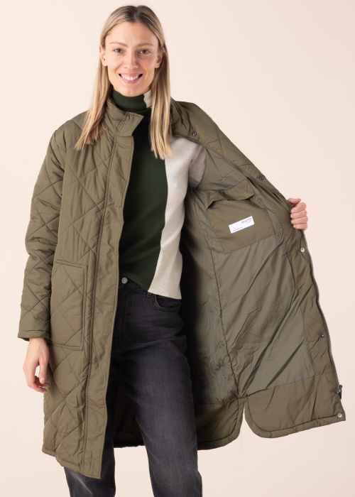 Selected Femme mantel Nadina, Khaki WEEKEND