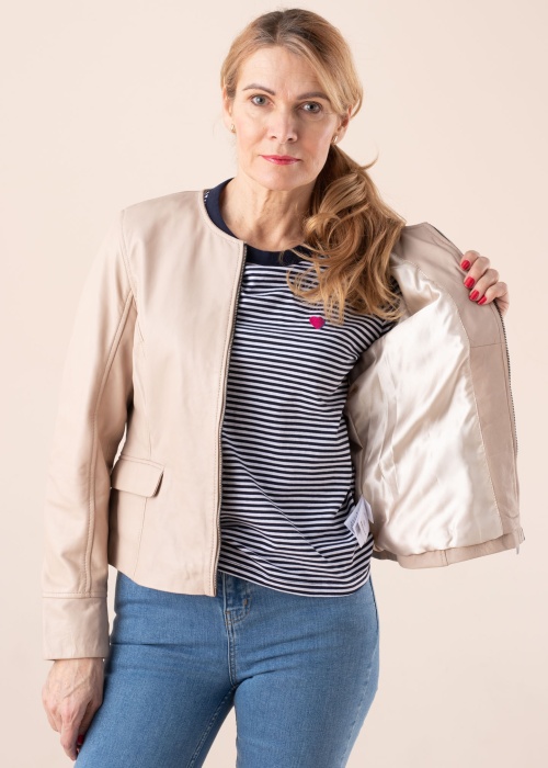 Кожаная куртка Aleksin Tamaris