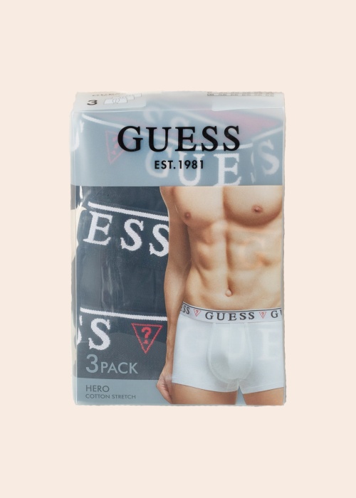 Боксеры 3 пары Brian в коробке Guess