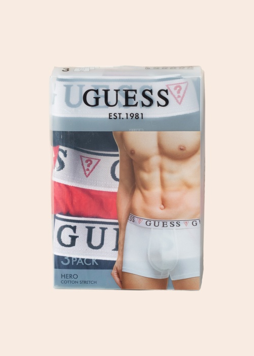 Боксеры 3 пары Brian в коробке Guess