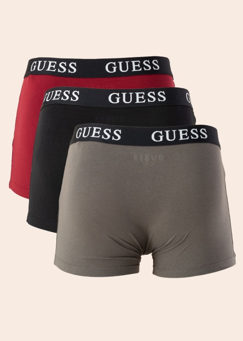 Боксеры 3 пары Joe Placed логотип в коробке Guess