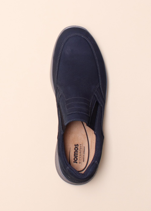 Нубуковые тенниски Slipper Jomos