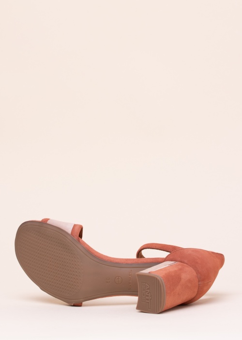 Замшевые туфли Tamaris