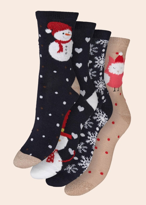 Носки 4 пары Elf в подарочной коробке Vero Moda