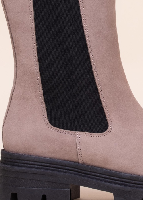 Нубуковые полусапоги Tamaris