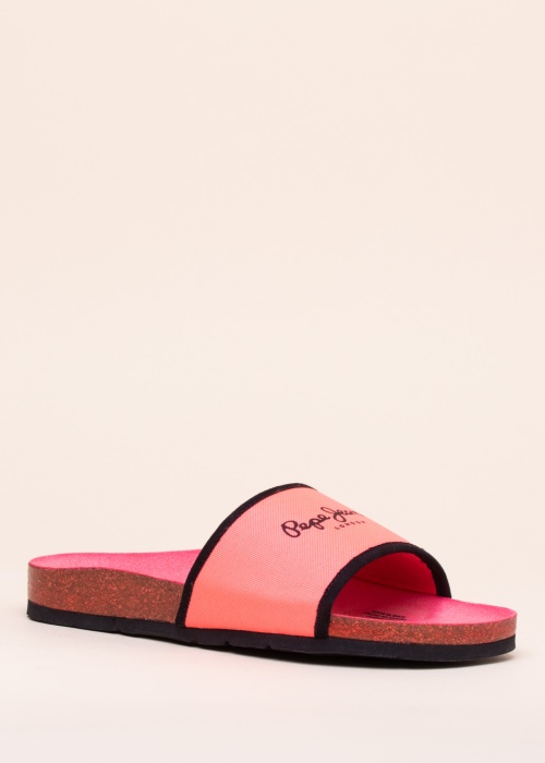 Pepe Jeans Oban Happy G Sandales pour fille, Rose nu, 39 EU