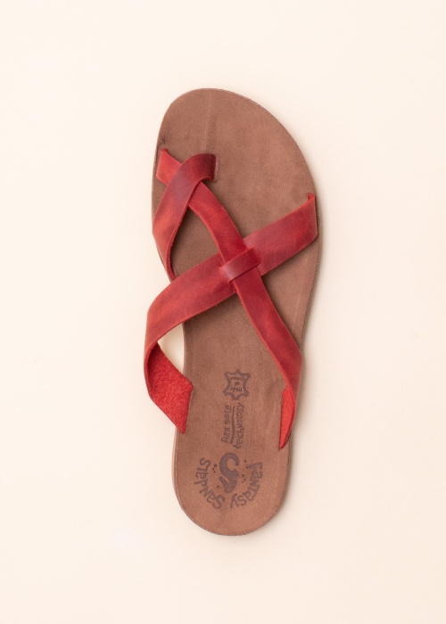 Кожаные босоножки Fantasy Sandals Kimolos