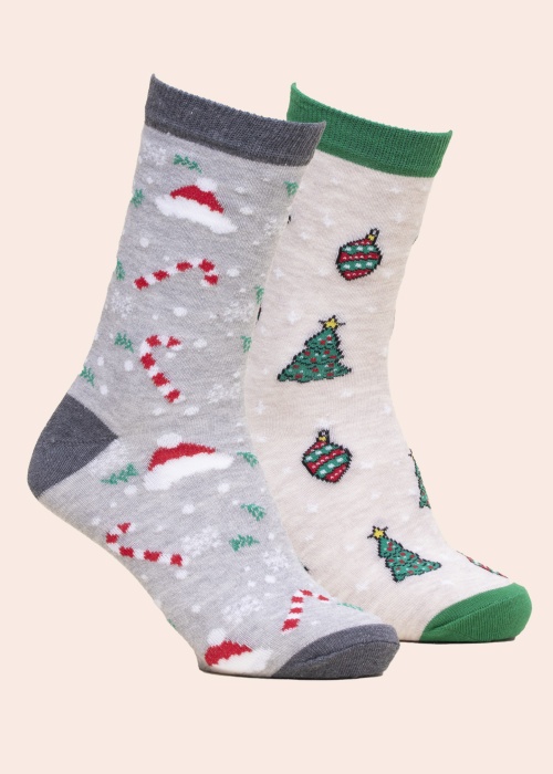 Носки в подарочной упаковке 2 пар Christmas Only