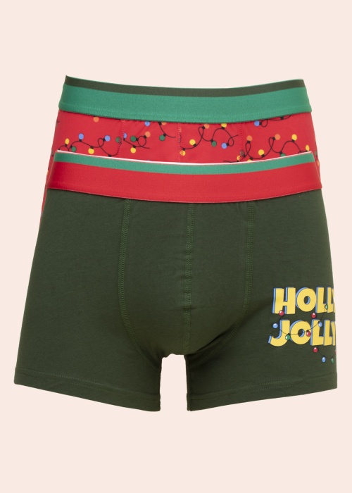 Боксеры в подарочной упаковке 4 пары  X-mas Only & Sons