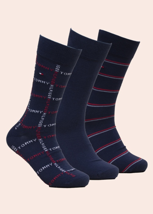 Носки 3 пары в подарочной коробке Tommy Hilfiger