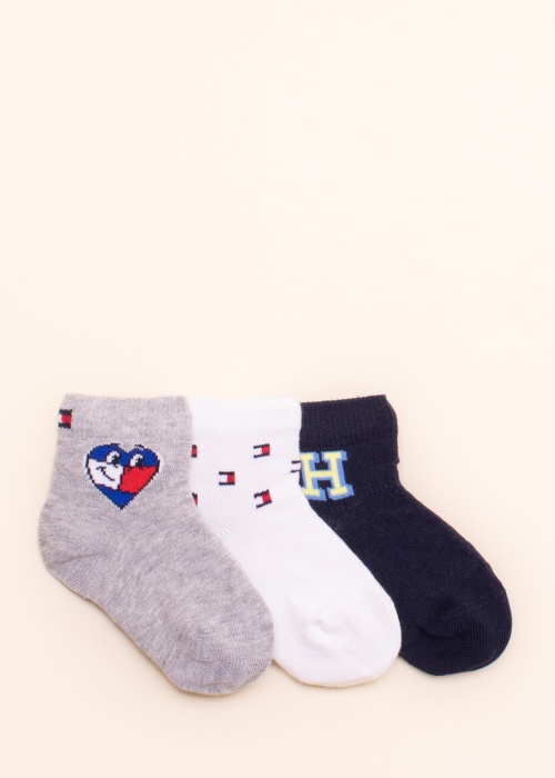 Носки 3 пары в подарочной коробке Tommy Hilfiger