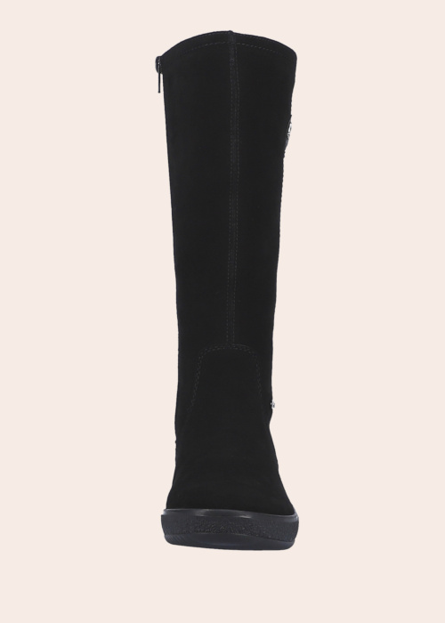 Замшевые сапоги Rieker