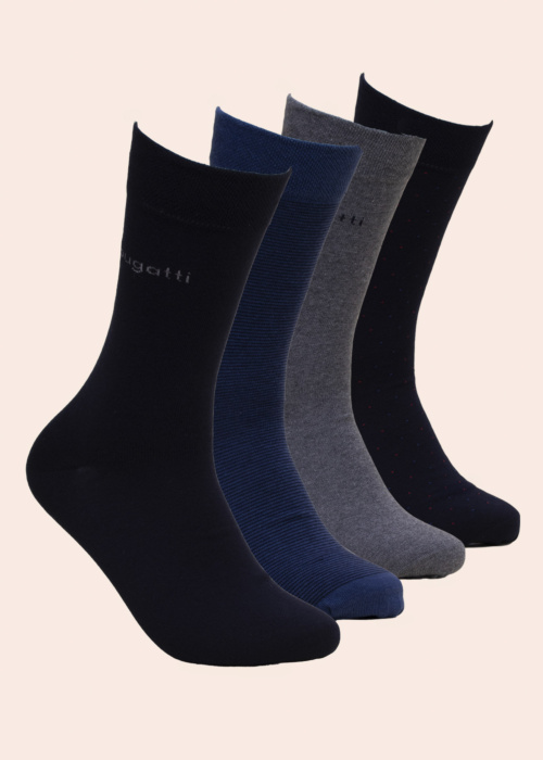 Bugatti sokid 4 paari kinkekarbis