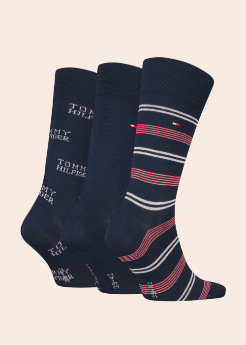 Носки 3 пары в подарочной коробке Tommy Hilfiger