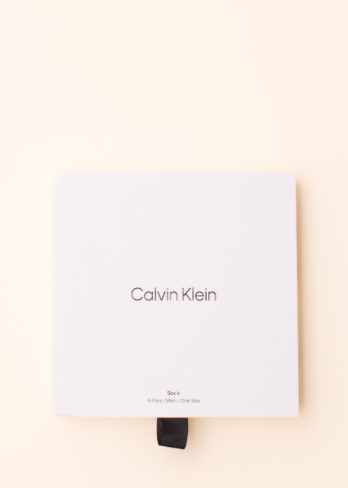 Носки 4 пары в подарочной коробке Calvin Klein