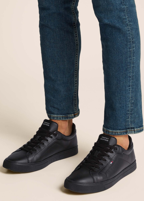 Tommy Hilfiger tennised Icon Court Lth Flag Ess