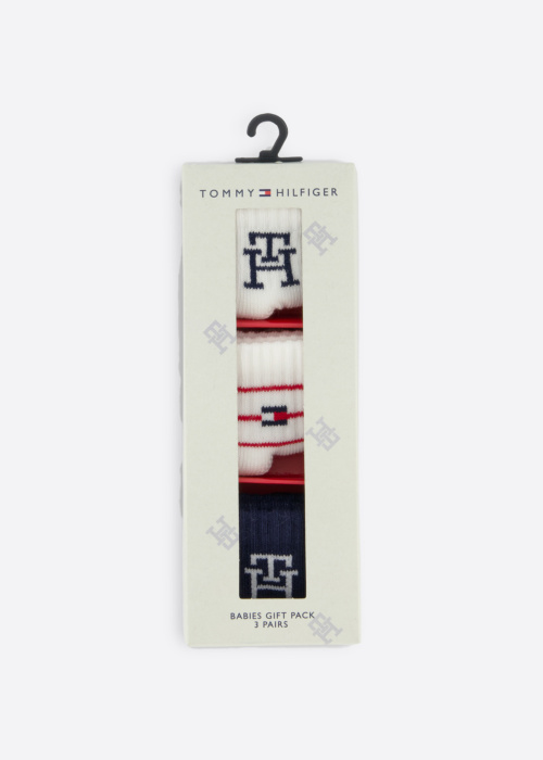 Носки 3 пары в подарочной коробке Tommy Hilfiger