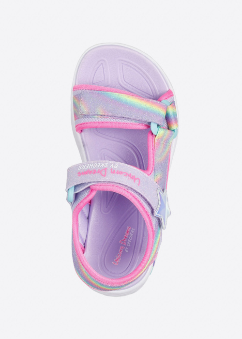 Мигающие сандалии Unicorn Dreams Skechers